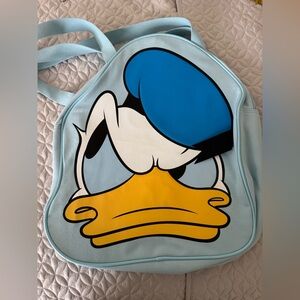 New without tags Disneyland Blue Donald Duck tote